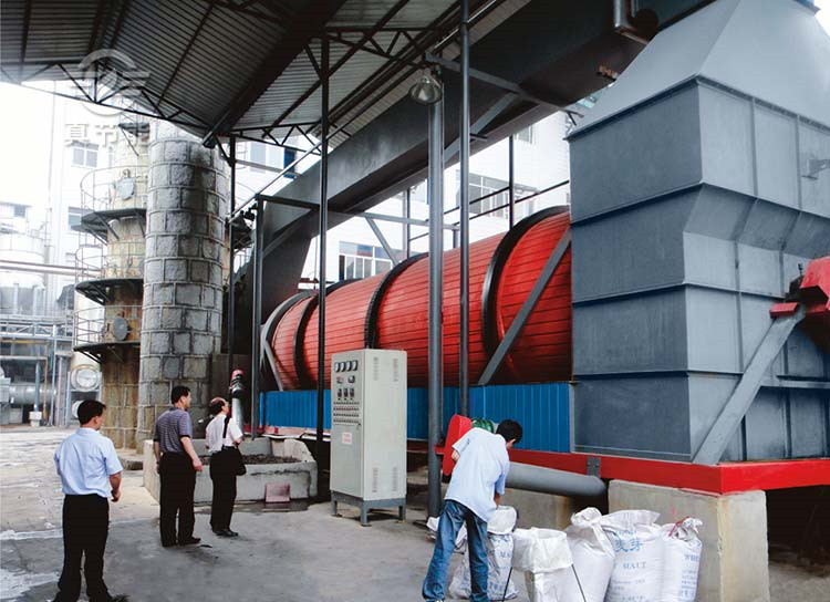 糟渣烘干機(jī)檢測現(xiàn)場