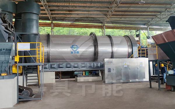 酒糟烘干機運行現(xiàn)場 酒糟烘干機運行現(xiàn)場